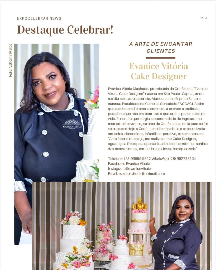 Citação sobre Evanice na Expo News